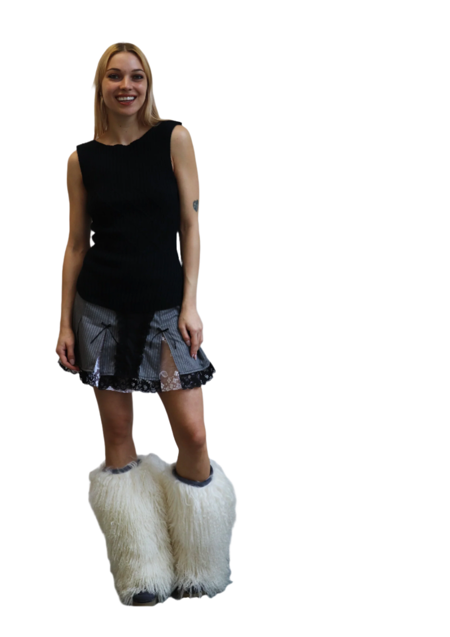 Mongolian fur boots