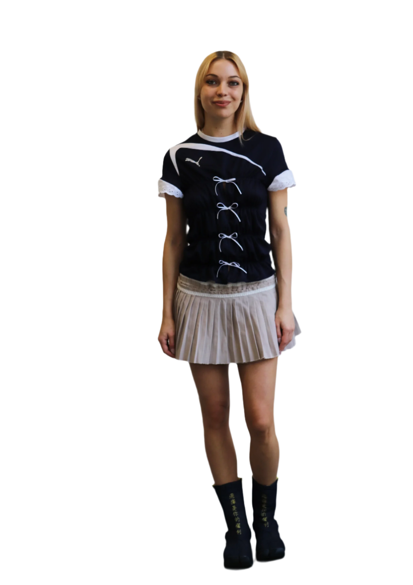 Reworked Puma Bow Jersey