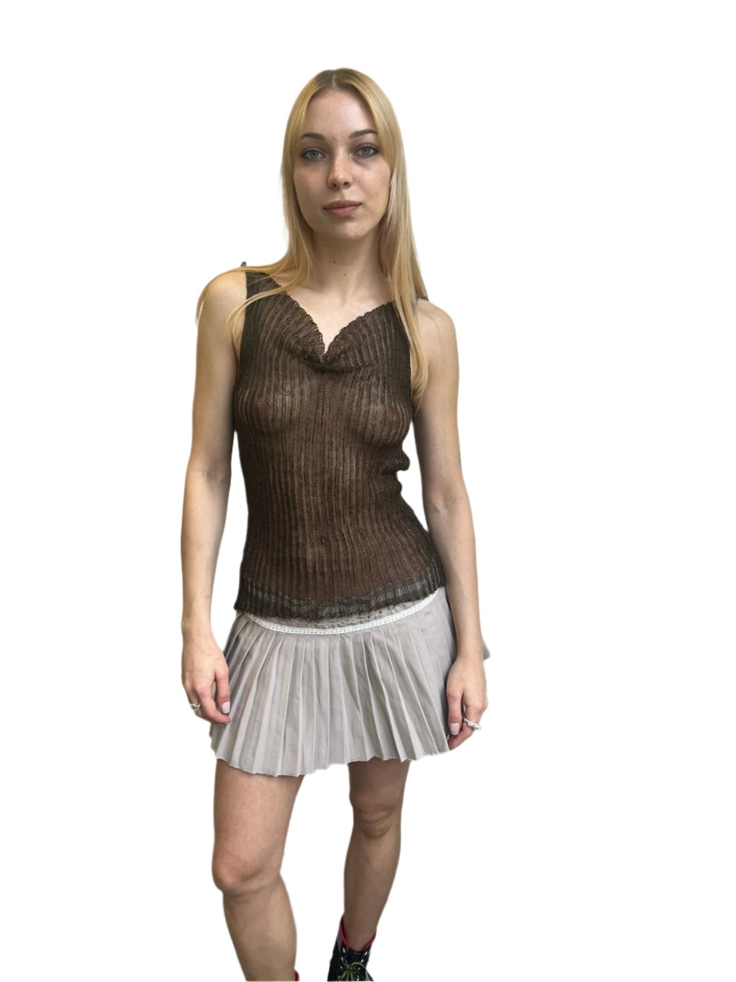 Rabia Top - Brown