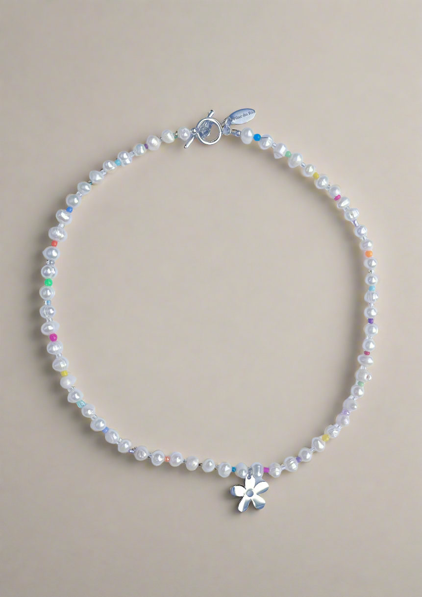 The Pearly Fleur Necklace