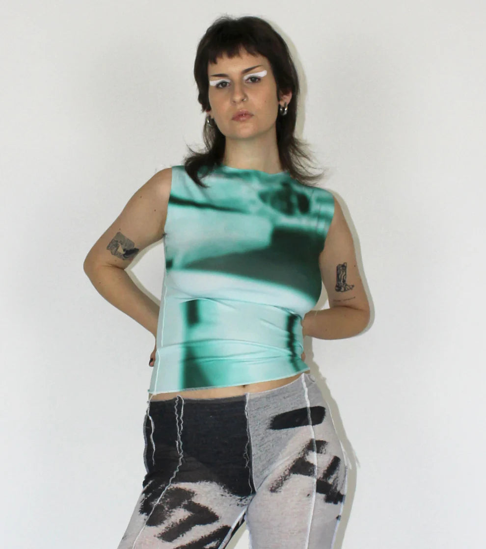 Green Lycra Vest