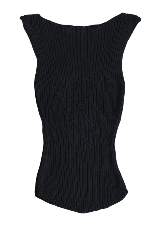 Florence Knit Top Midnight