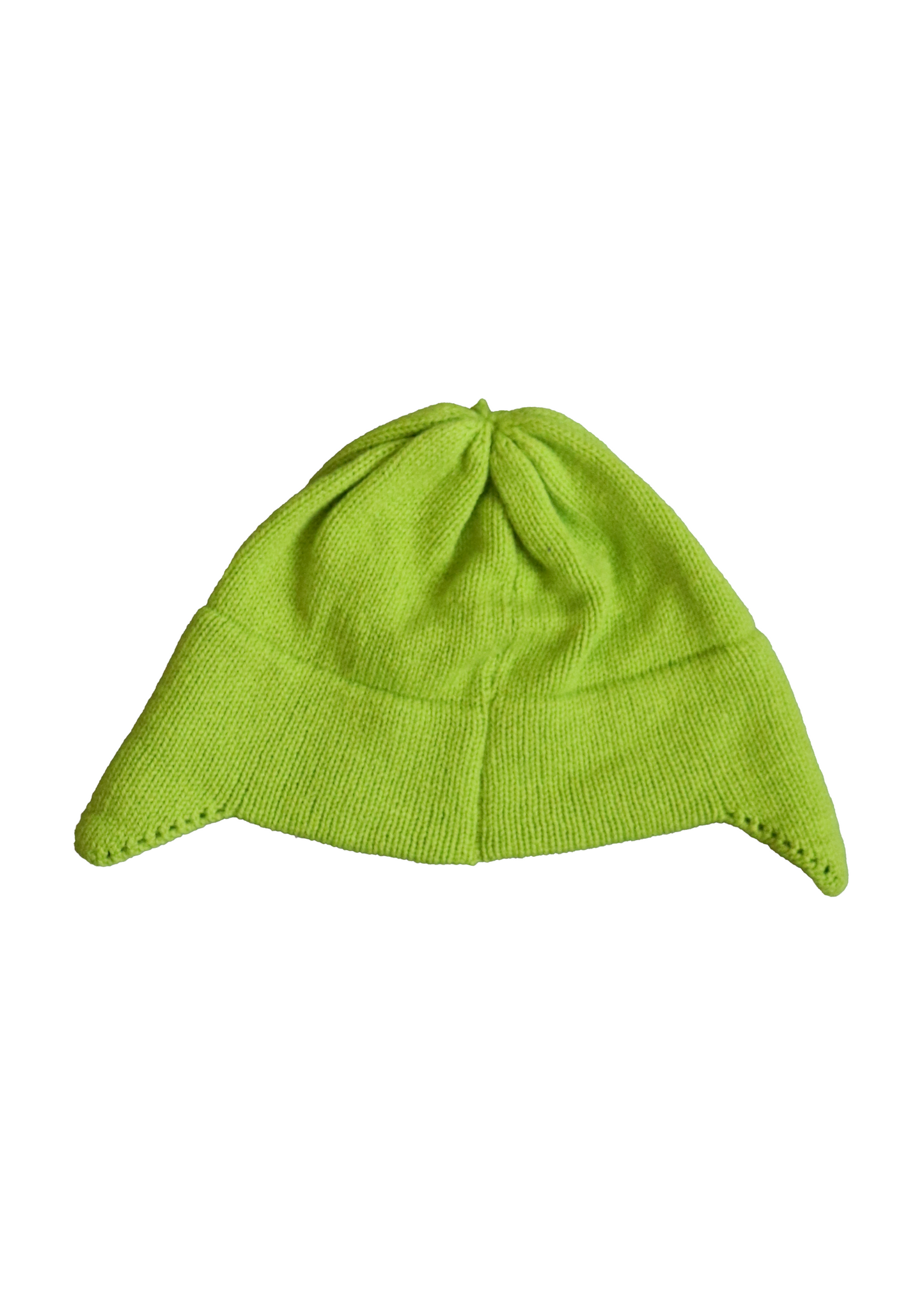 Rat Ear Flap Beanie Green